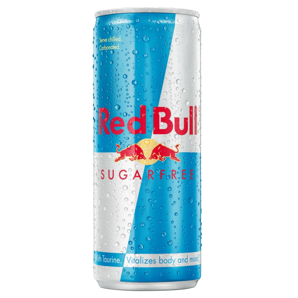 Red Bull Sugar Free 250ml  - wilko