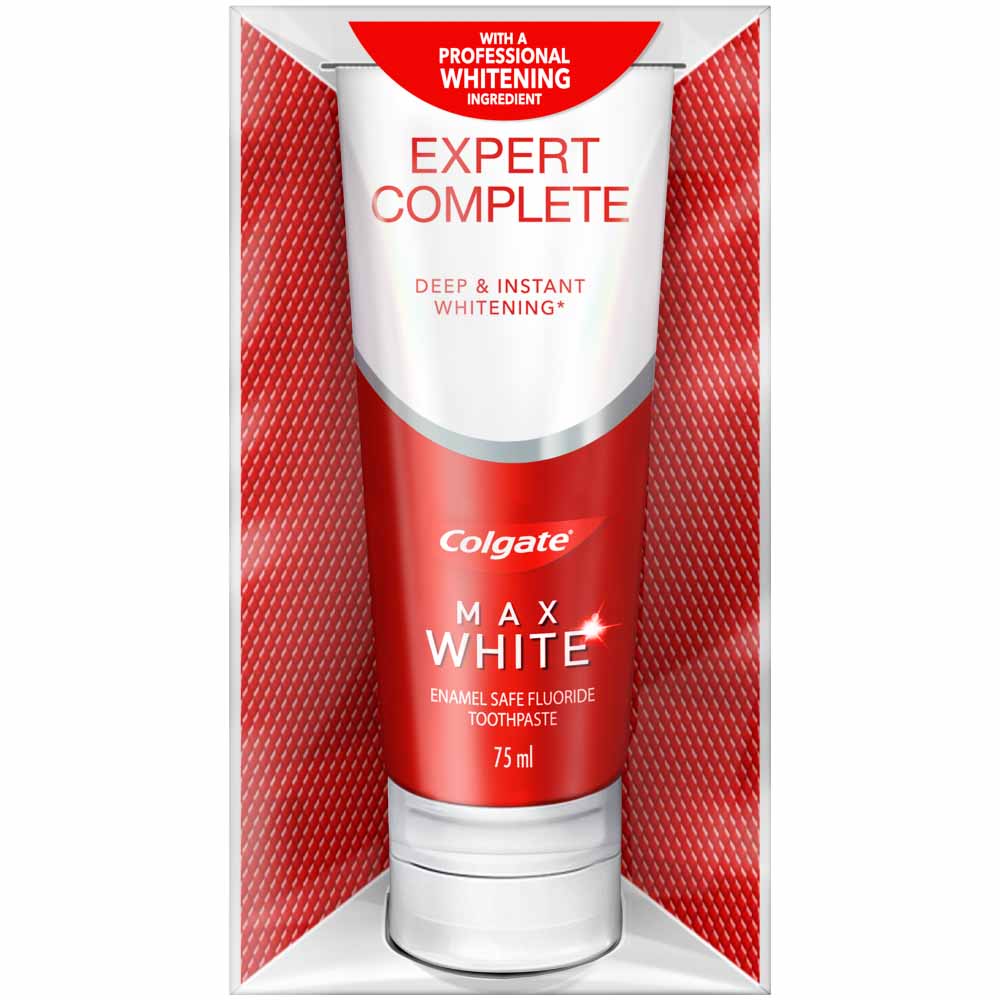 Colgate Max White Expert Complete Whitening Toothpaste 75ml Image 2