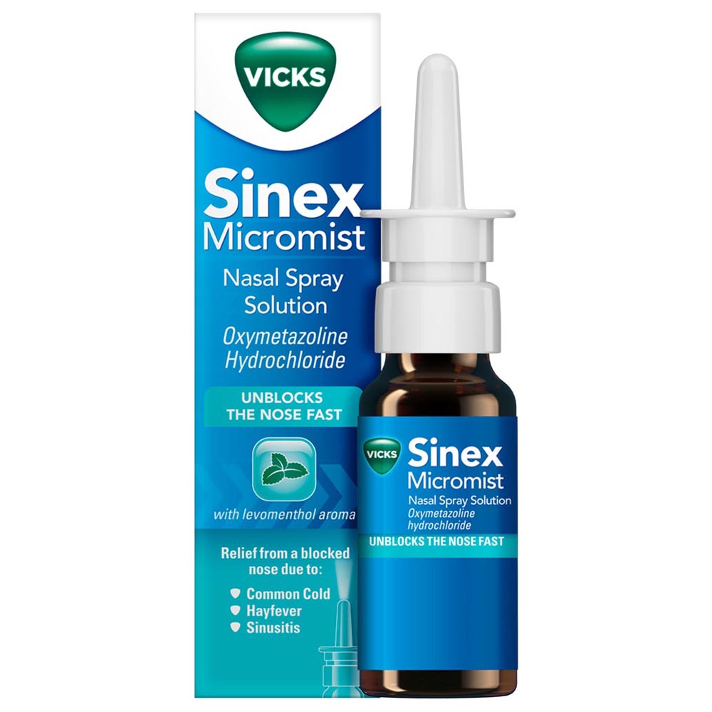 Vicks Sinex Micromist Nasal Spray 15ml Image 1