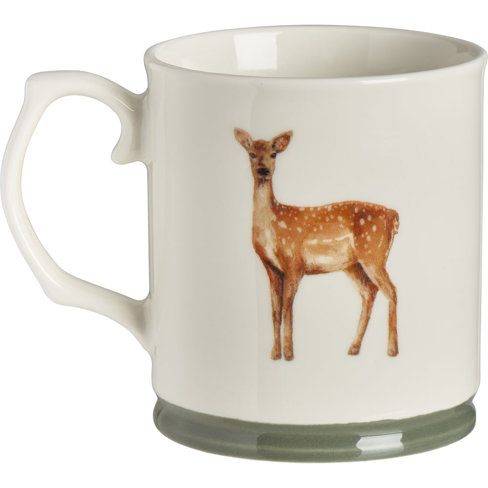 Wilko Watercolour Deer Mug Wilko