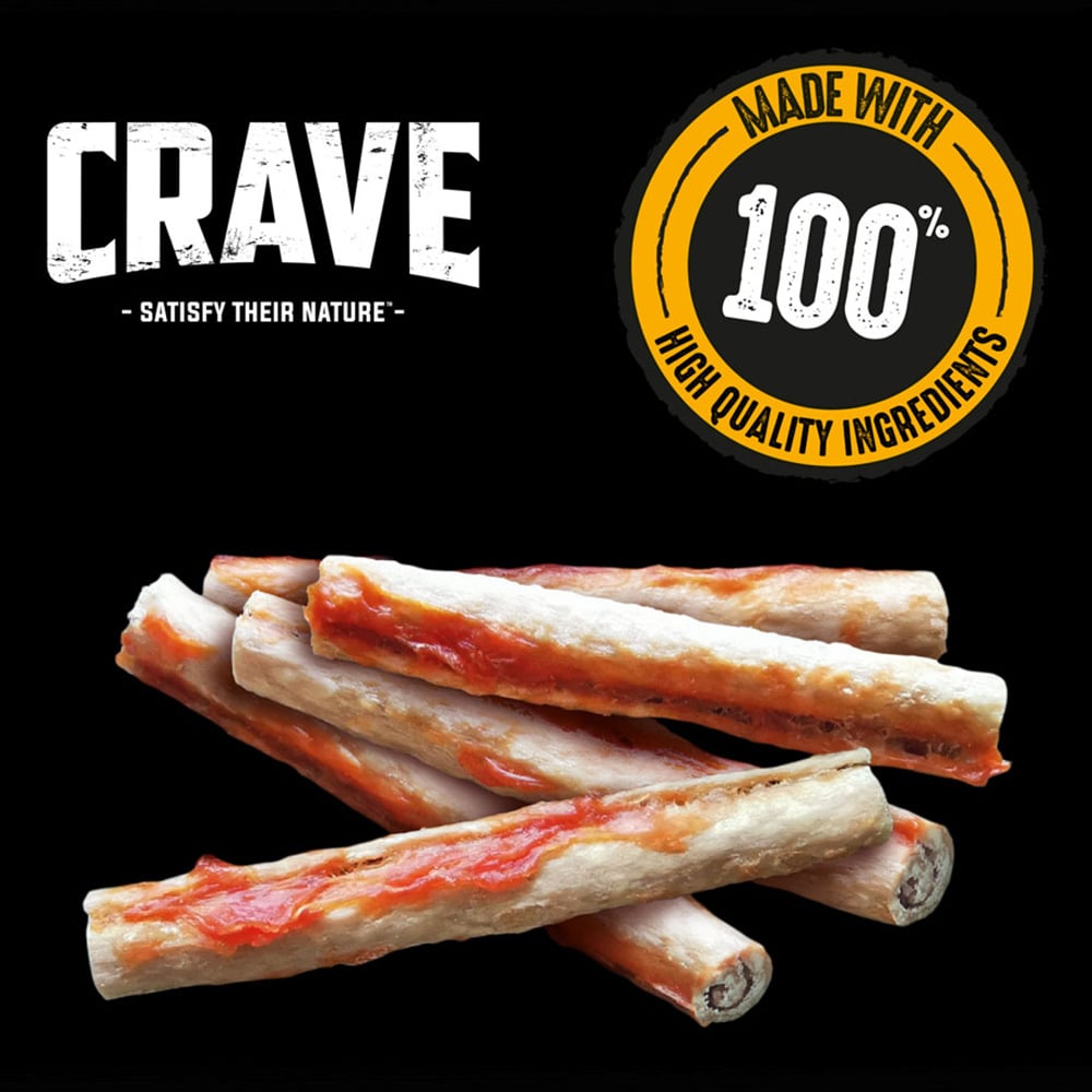 CRAVE Meaty Rolls with Chicken Case of 8 x 50g Image 9
