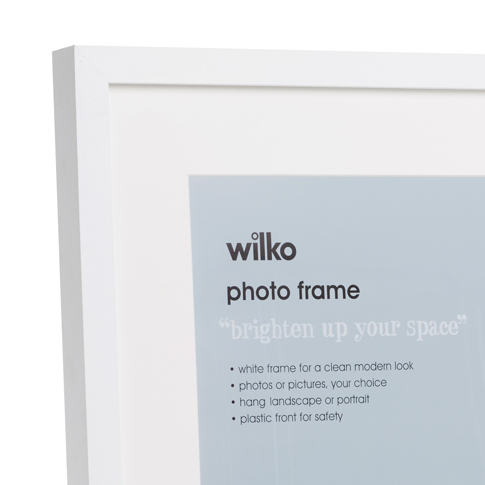Wilko White Photo Frame 20 x 16 Inch Image 3