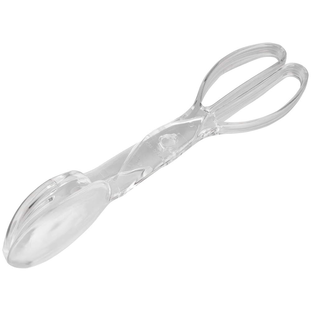 Wilko Clear Plastic Outdoor Salad Servers Wilko