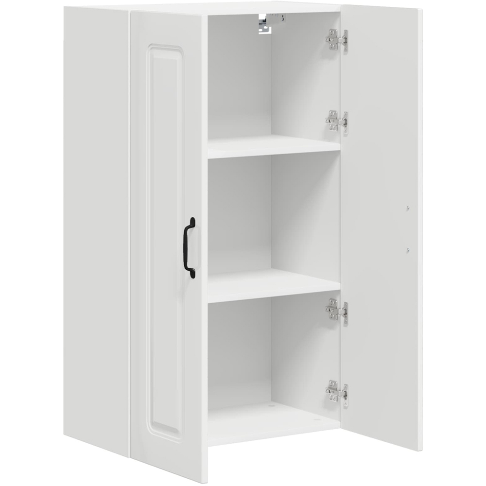 vidaXL 2 Door White Kitchen Wall Cabinet Image 5