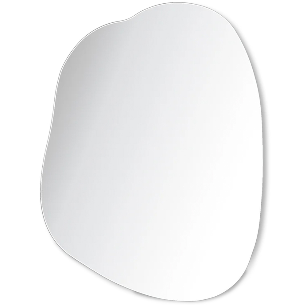 HGD Nemi Frameless Irregular Shape Wall-Mounted Pond Mirror 80 x 60cm Image 1