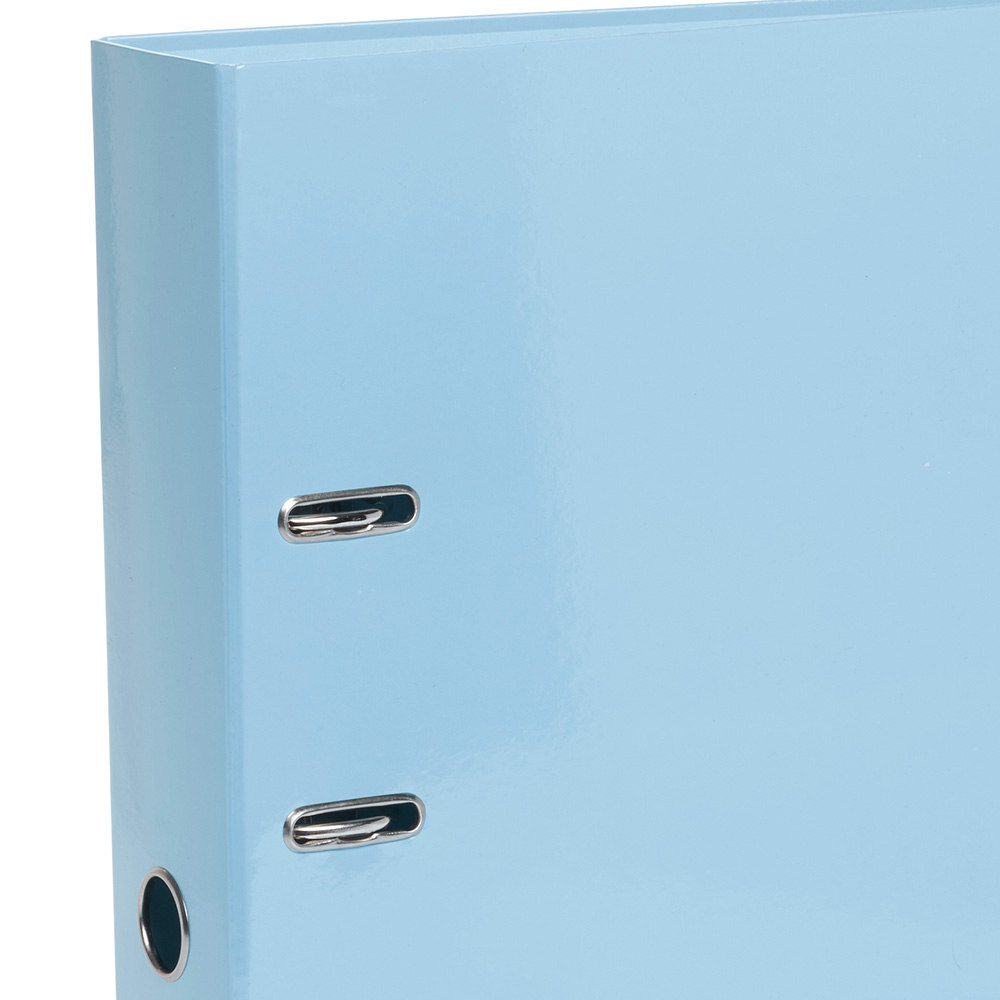Wilko A4 Blue Lever Arch File Image 2