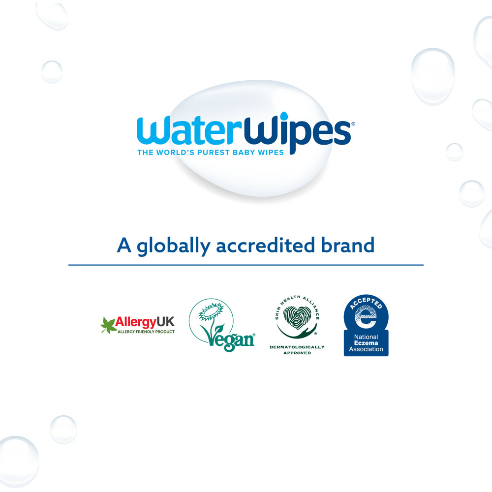 Waterwipes Biodegradable Baby Wipes 60 Pack Image 5