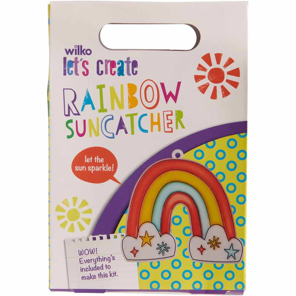 Wilko Make Your Own Suncatcher Rainbow Image 1