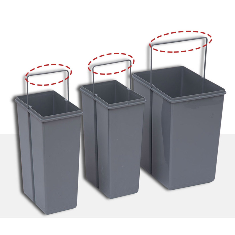 HOMCOM Eco Friendly Recycle Waste Bin 40L Image 4