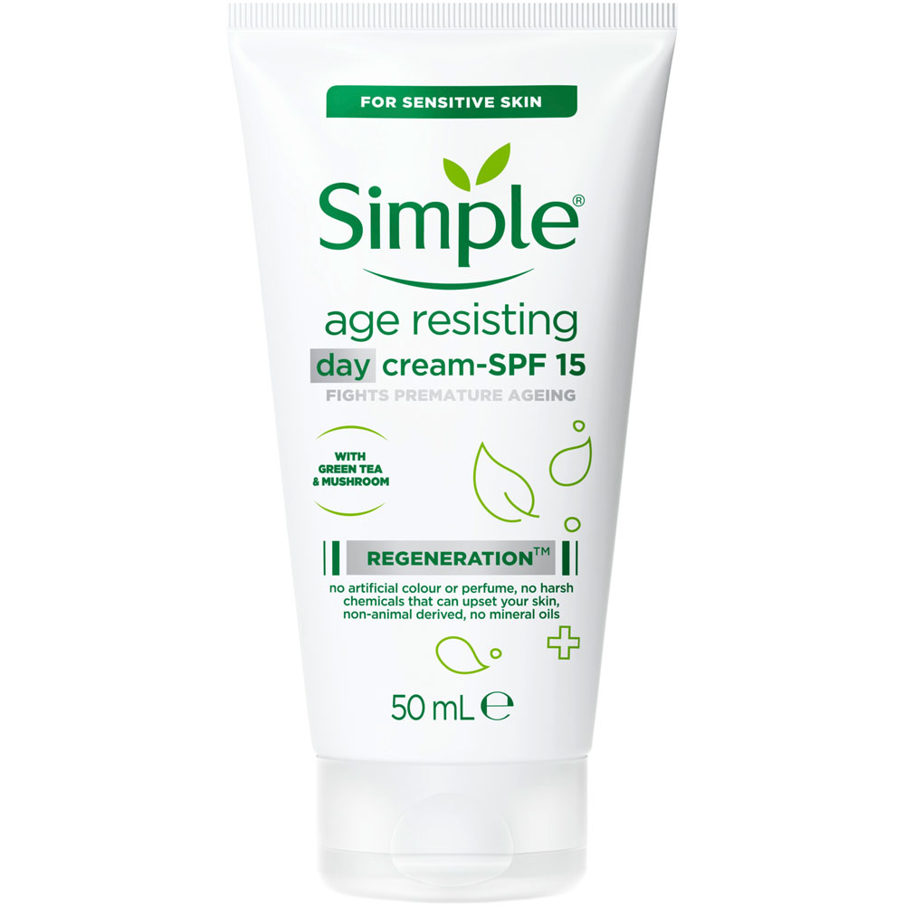 Simple Age Resisting Day Cream 50ml Image 1