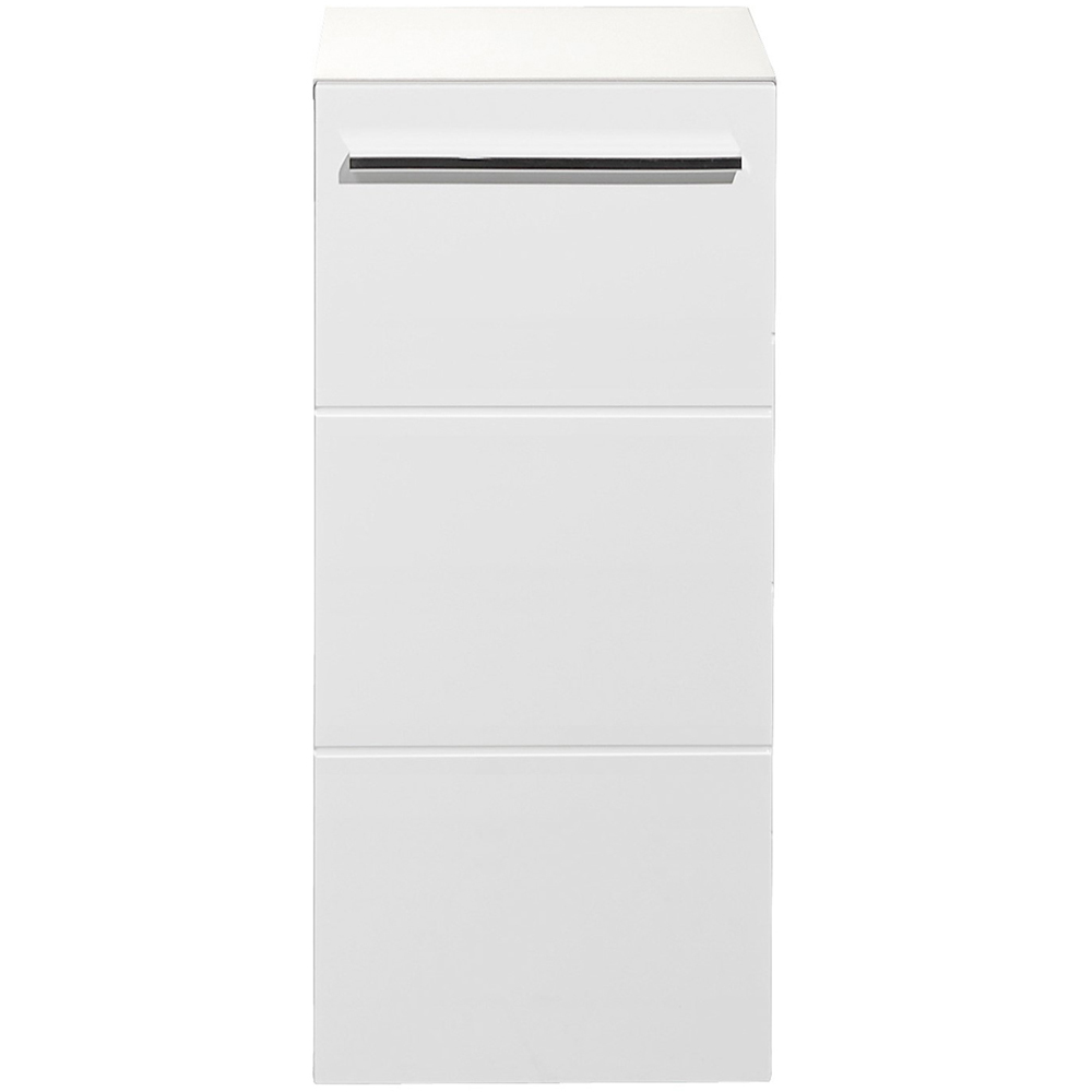 Julian Bowen Mandy Single Door White Cabinet Image 2