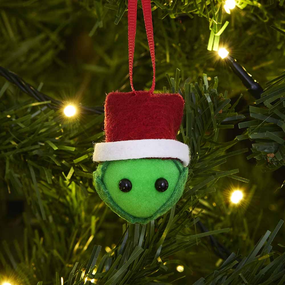 Wilko Merry Mini Sprout Christmas Baublesorations 6 Pack Image 3