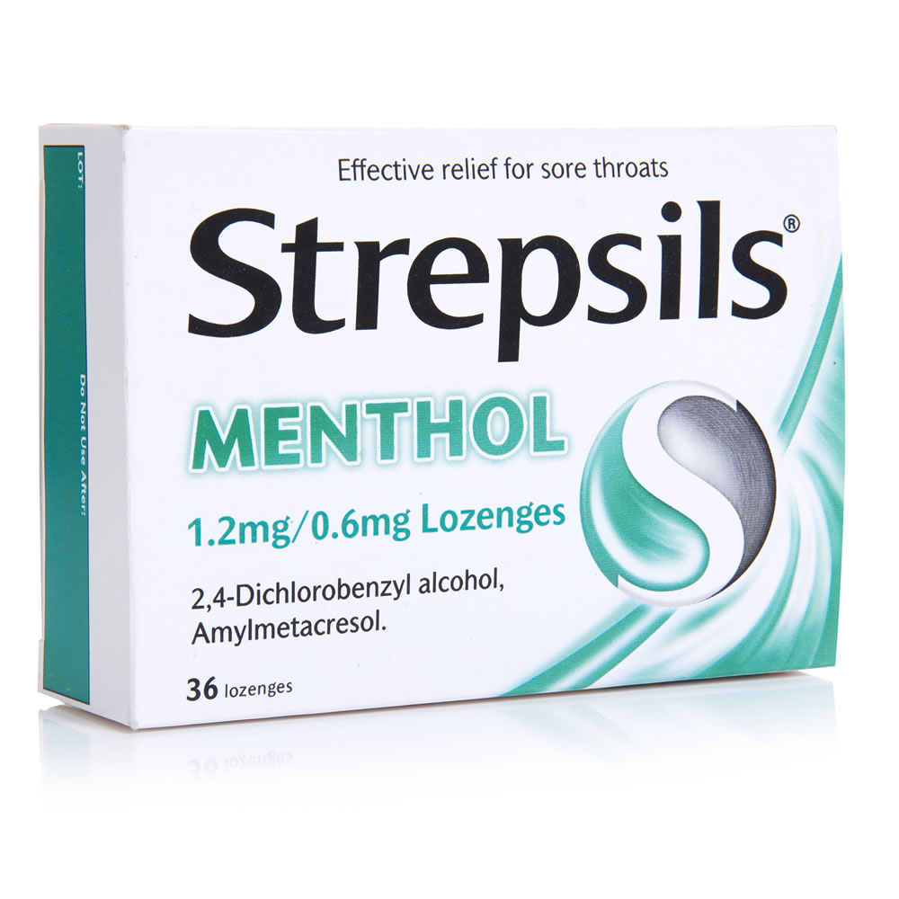 Strepsils Menthol Lozenges 36 pack Image