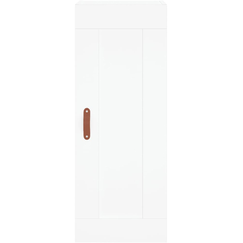 vidaXL Single Door 3 Drawer White Highboard Image 7