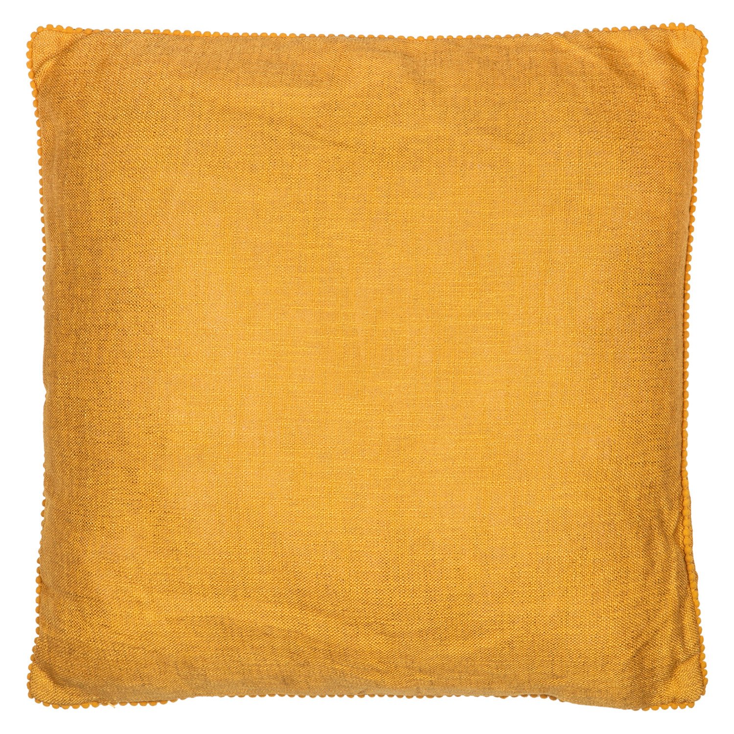 Divante Chiltern Primrose Pom Pom Cushion 45 x 45cm Image