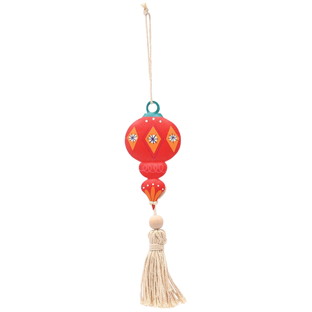 The Christmas Gift Co Hanging Metal Decorations 4 Pack Image 3