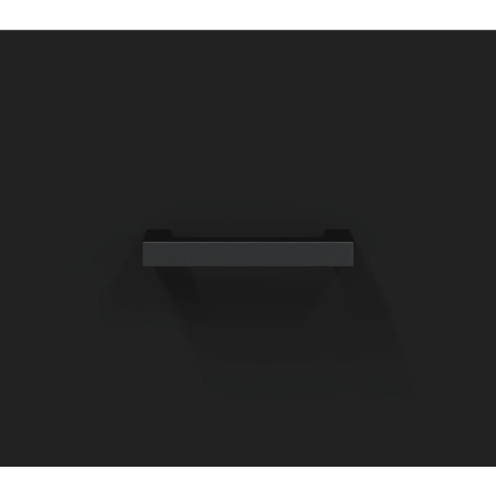 vidaXL 2 Drawer 2 Shelf Black TV Cabinet Image 9