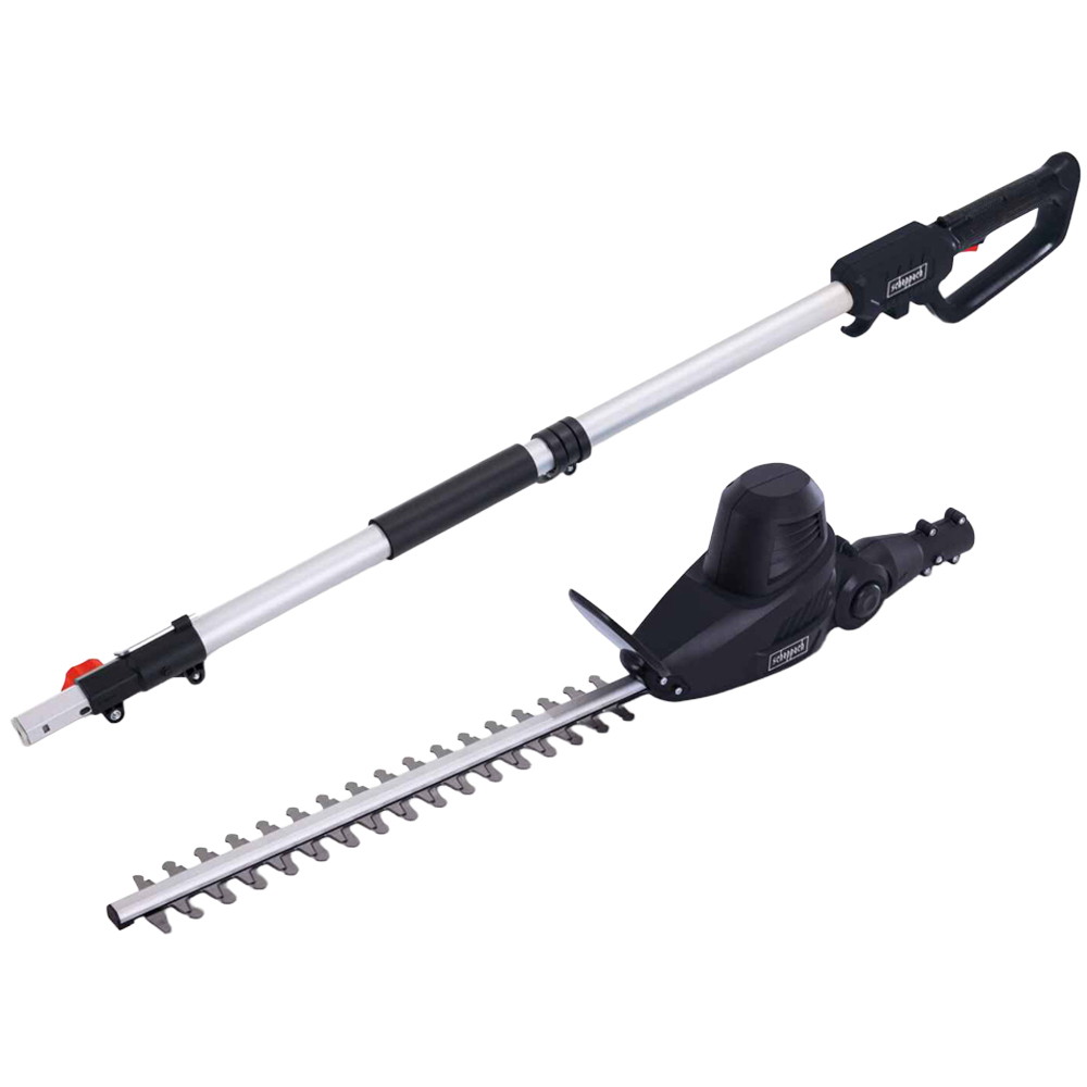 Scheppach ETHT500 Telescopic Handle 38cm Electric Hedge Trimmer 500W Image 1