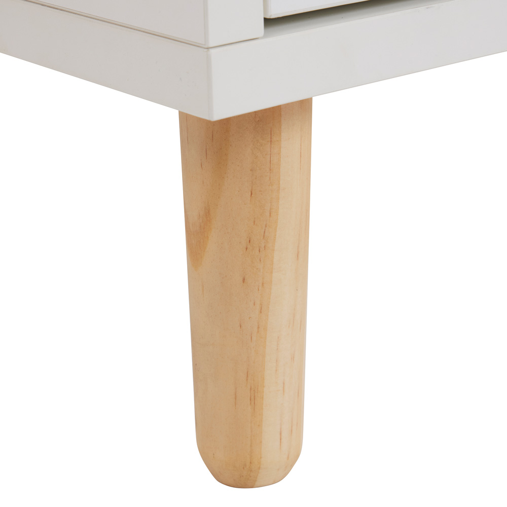 Liberty House Toys 2 Door White Kids Wardrobe Image 7