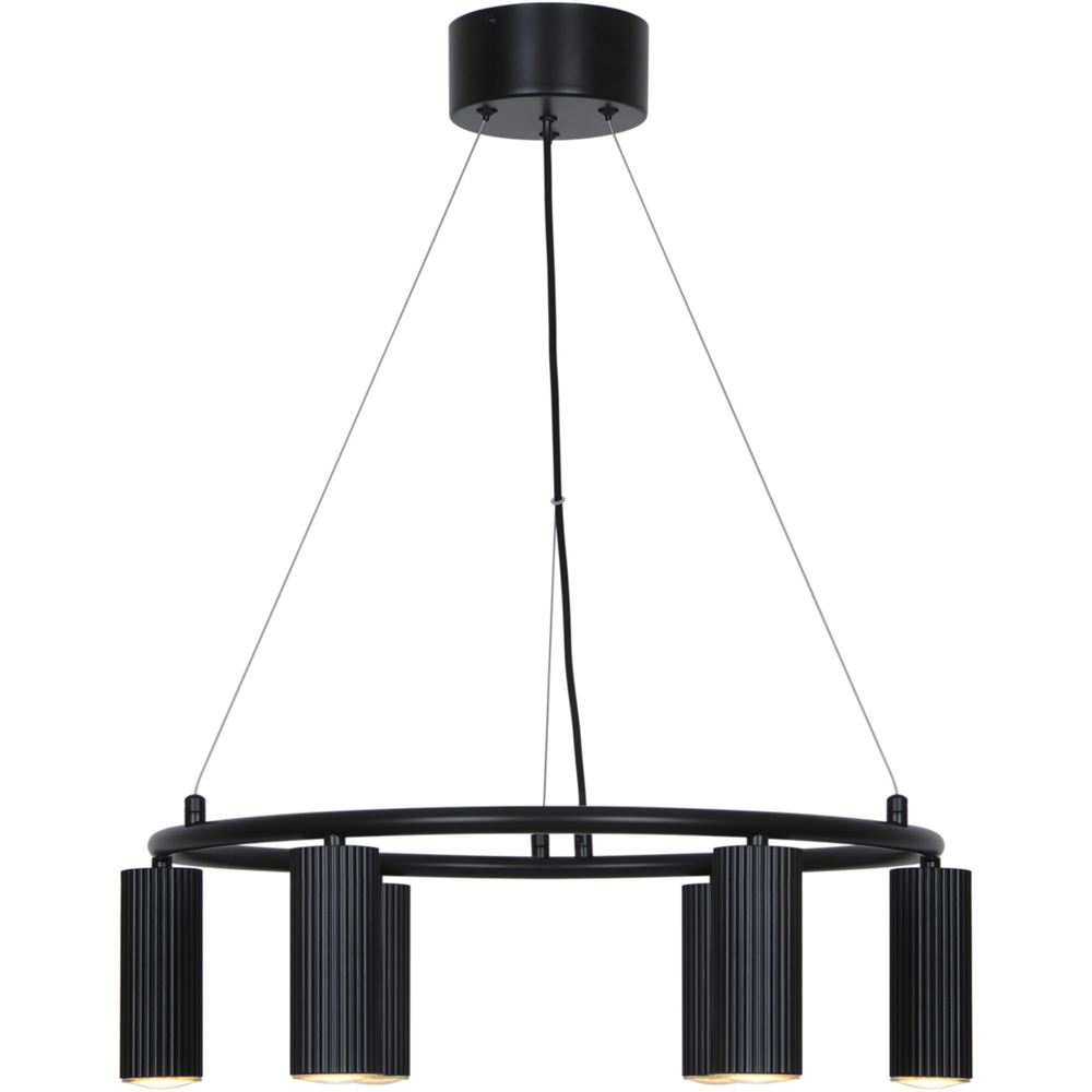 Nordlux Vico Black Chandelier Light Image 3