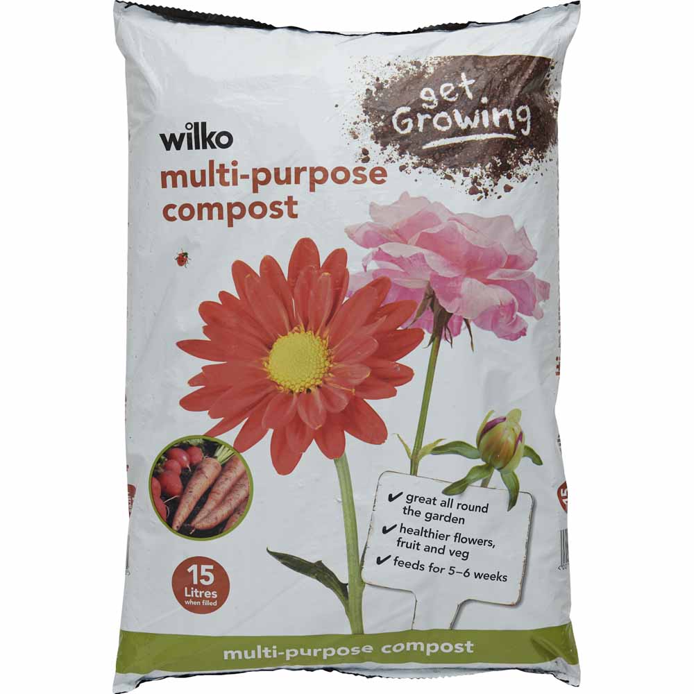 Wilko Multi-Purpose Compost 15L Image
