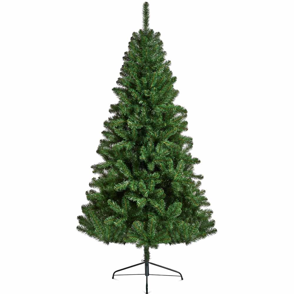 Premier 2.4m Northcote Pine Artificial Christmas Tree Image 1