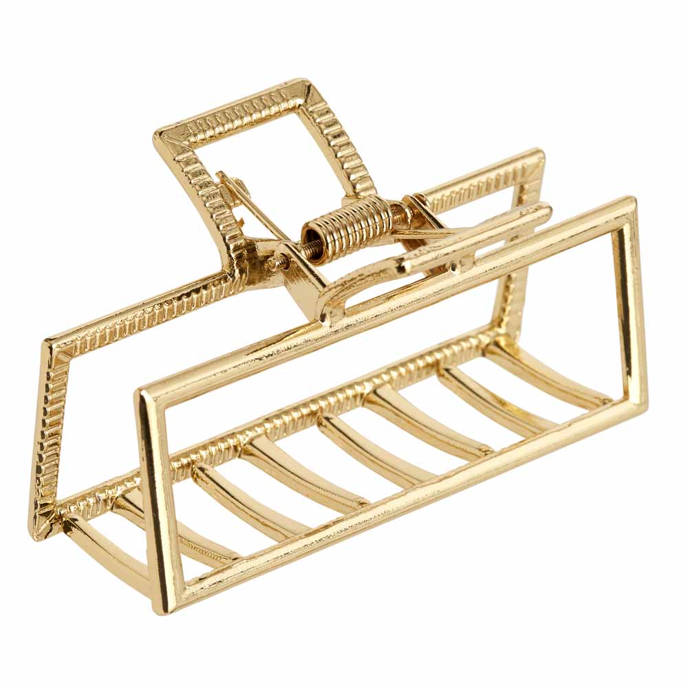 Wilko Metal Gold Claw Clip Wilko
