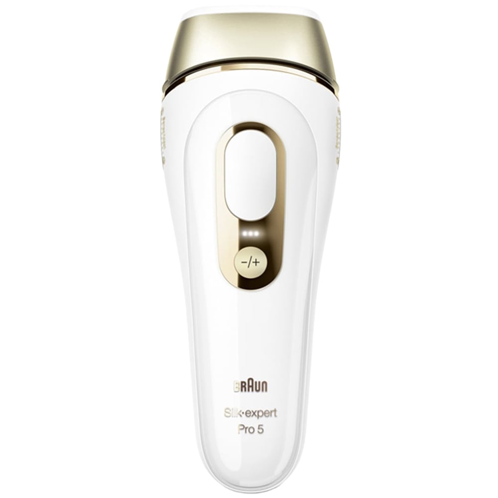Braun PL5347 Silk-Expert Pro 5 IPL with 2 Precision Heads Gold Image 1