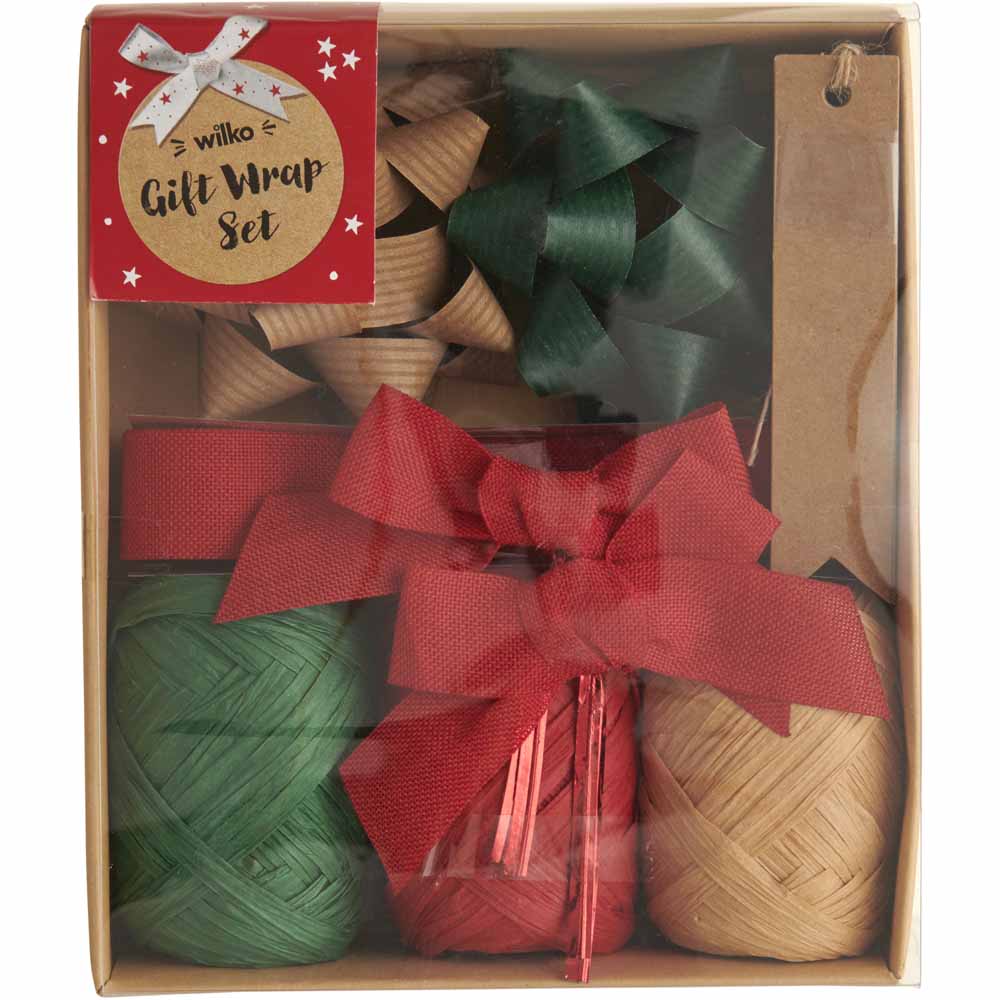 Wilko Cosy Gift Wrap Set Image
