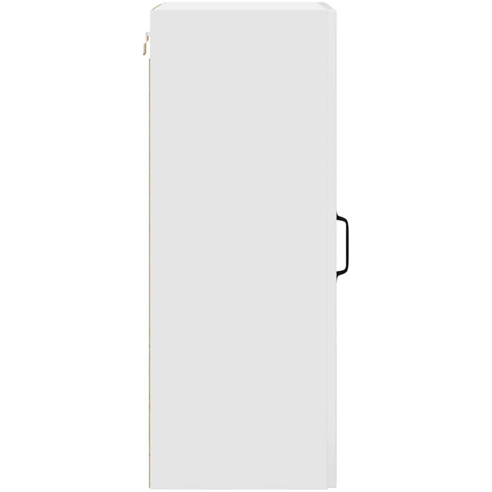 vidaXL Kalmar Single Door High Gloss White Wall Kitchen Cabinet Image 6