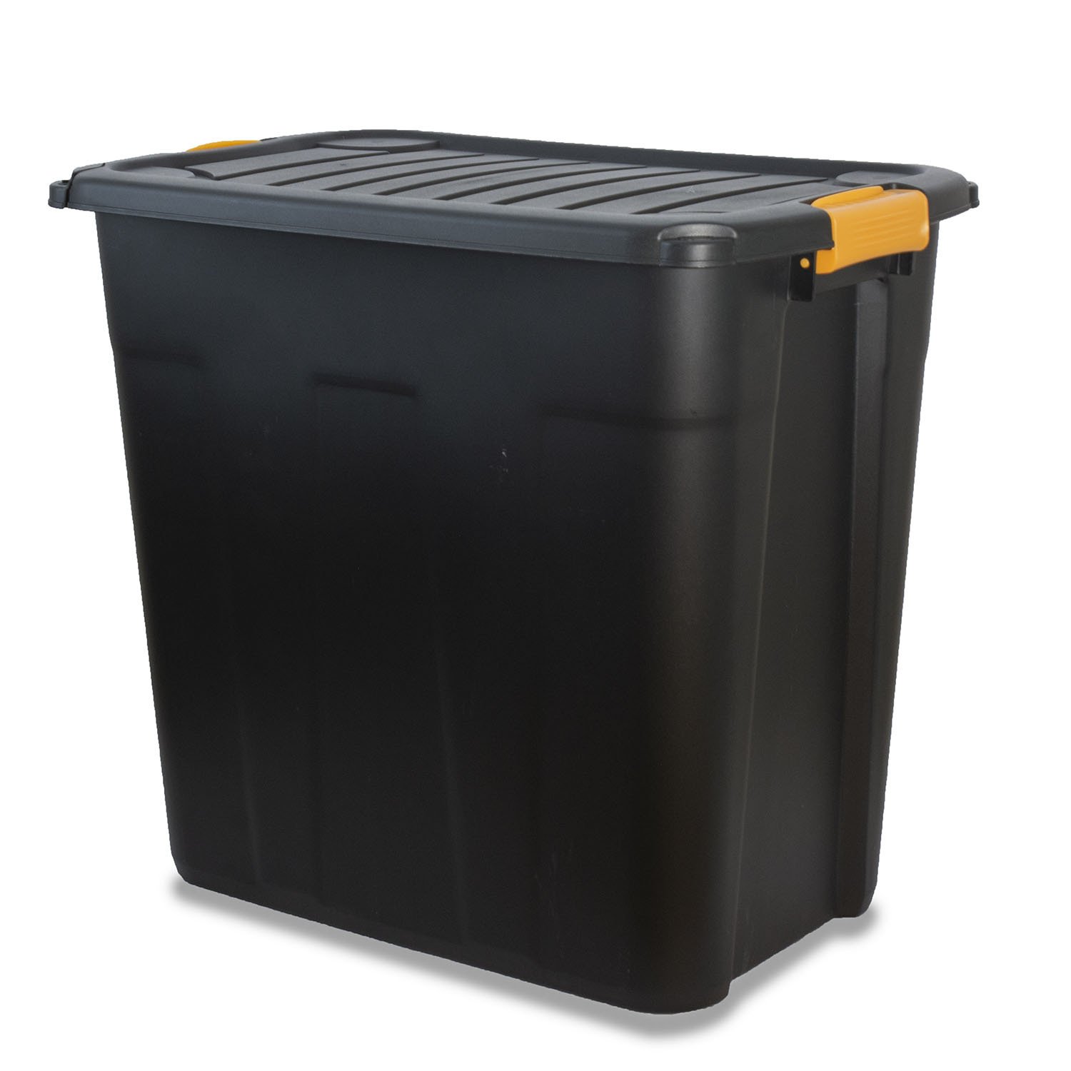 85L Black Heavy Duty Storage Box Image