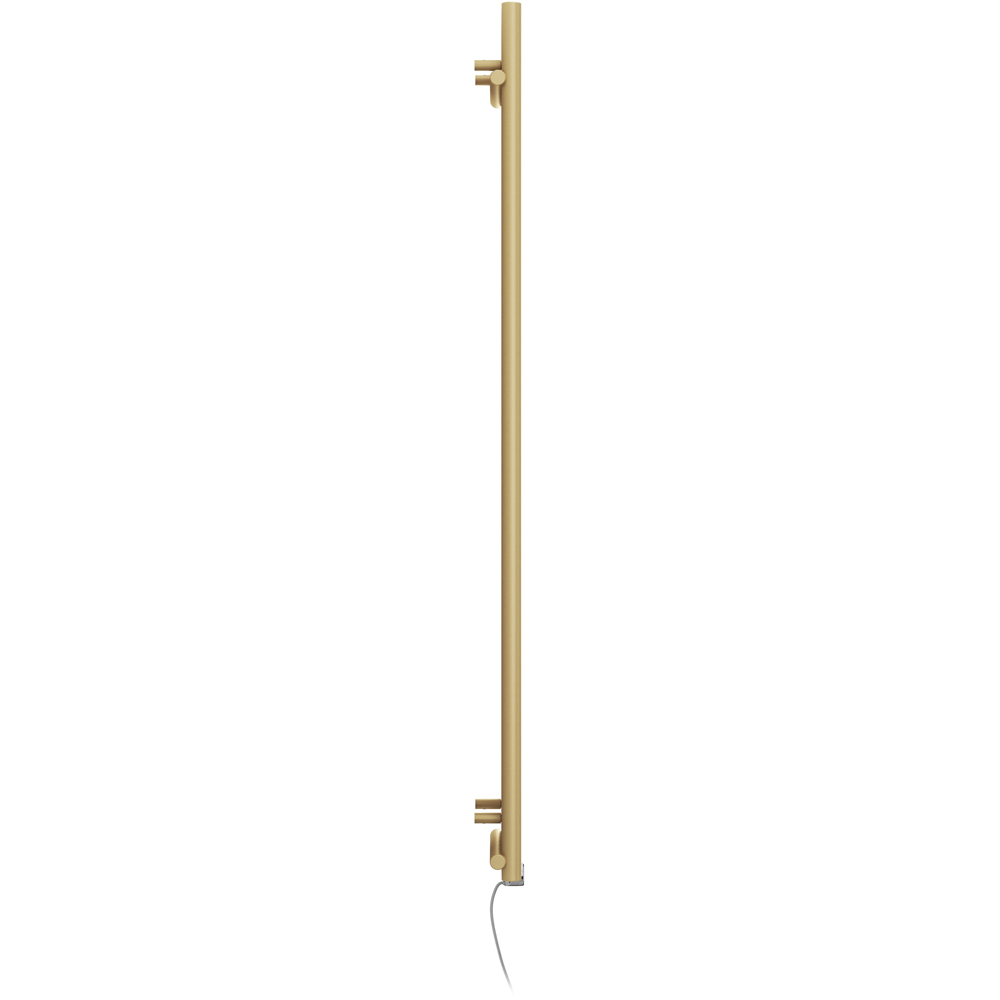 Terma Rolo Room Brass Electric Radiator Bluetooth 800W 1800 x 370mm Image 4