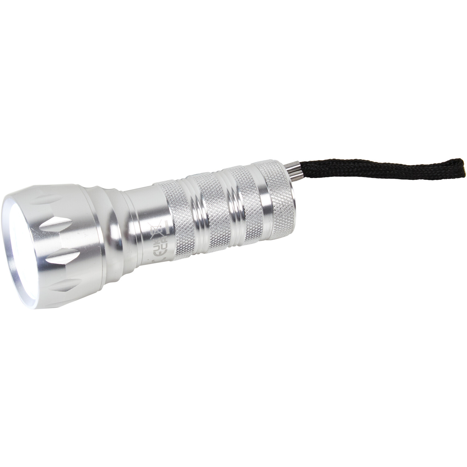 Pocket Torch with Batteries - Silver Image 2