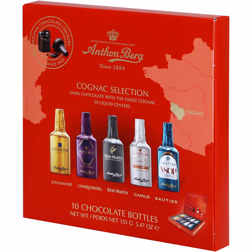 Anthon Berg Cognac Chocolate Liqueurs 155g Wilko