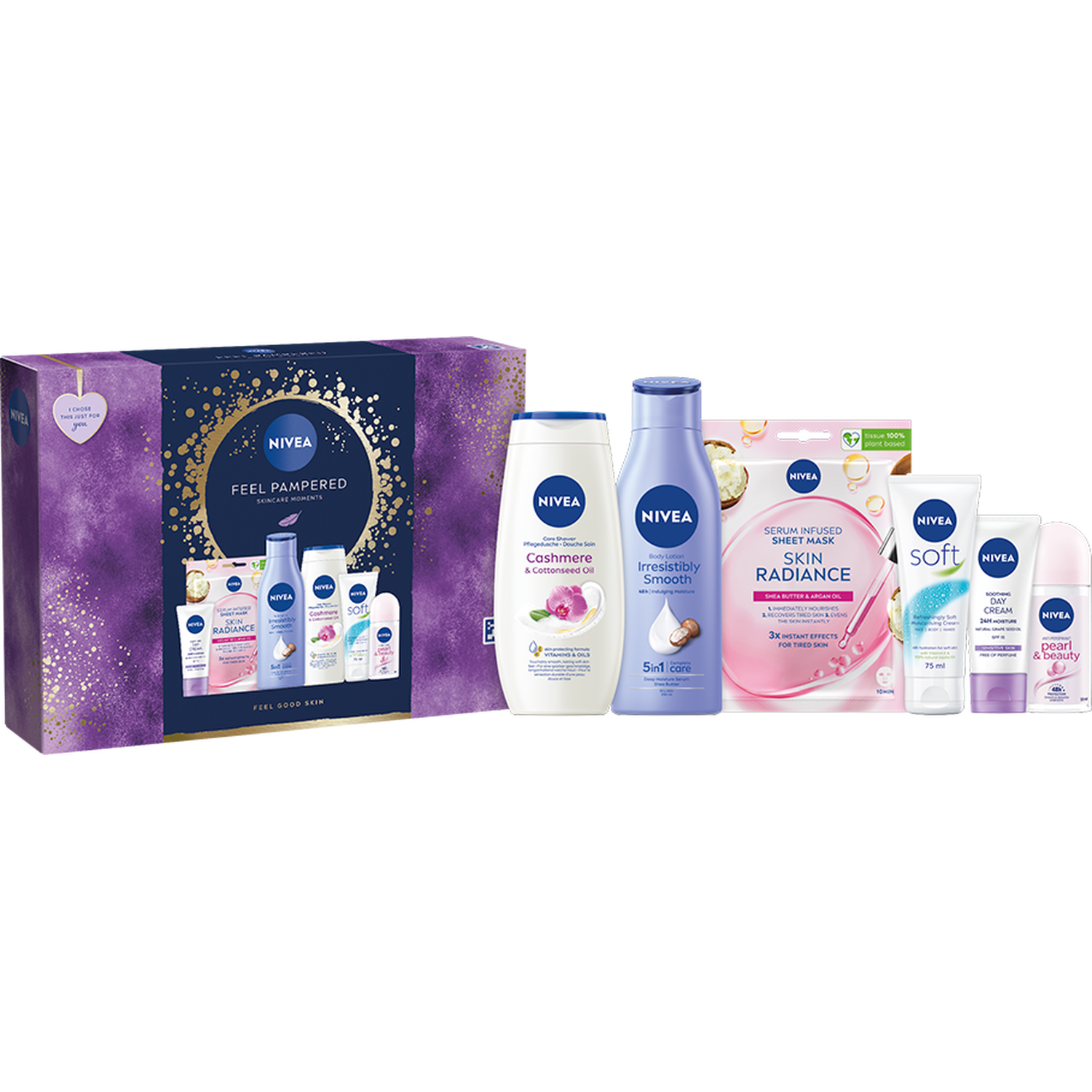 Nivea Feel Pampered Gift Pack - White Image 2