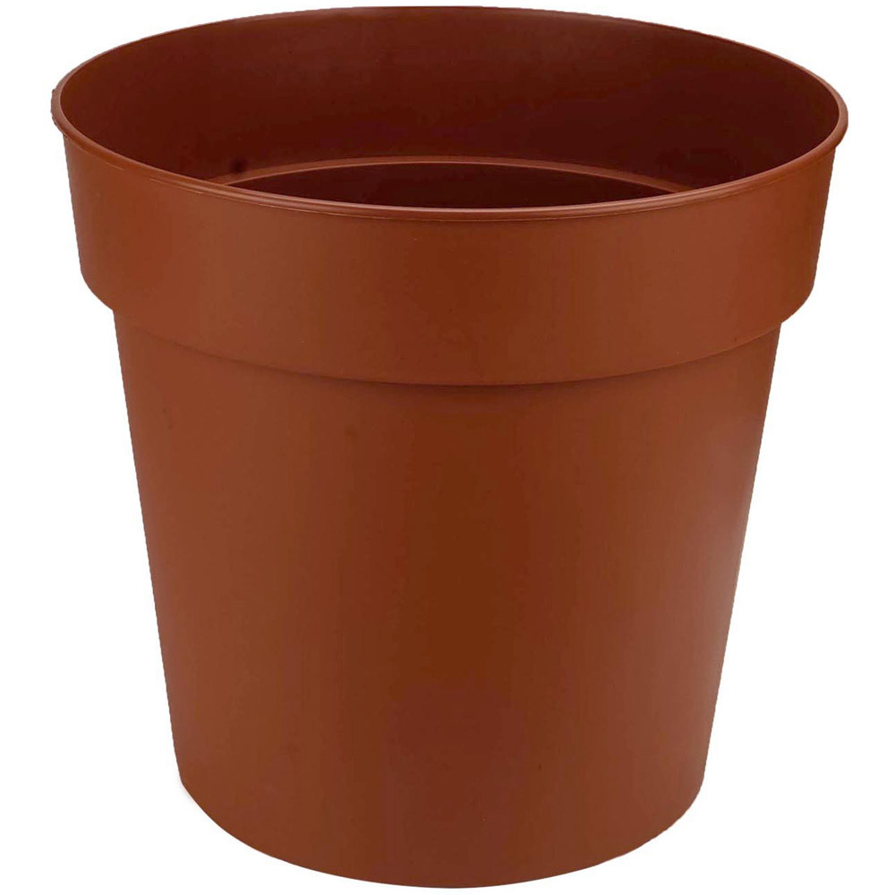 Terracotta Plastic Grow Pot 31cm Image