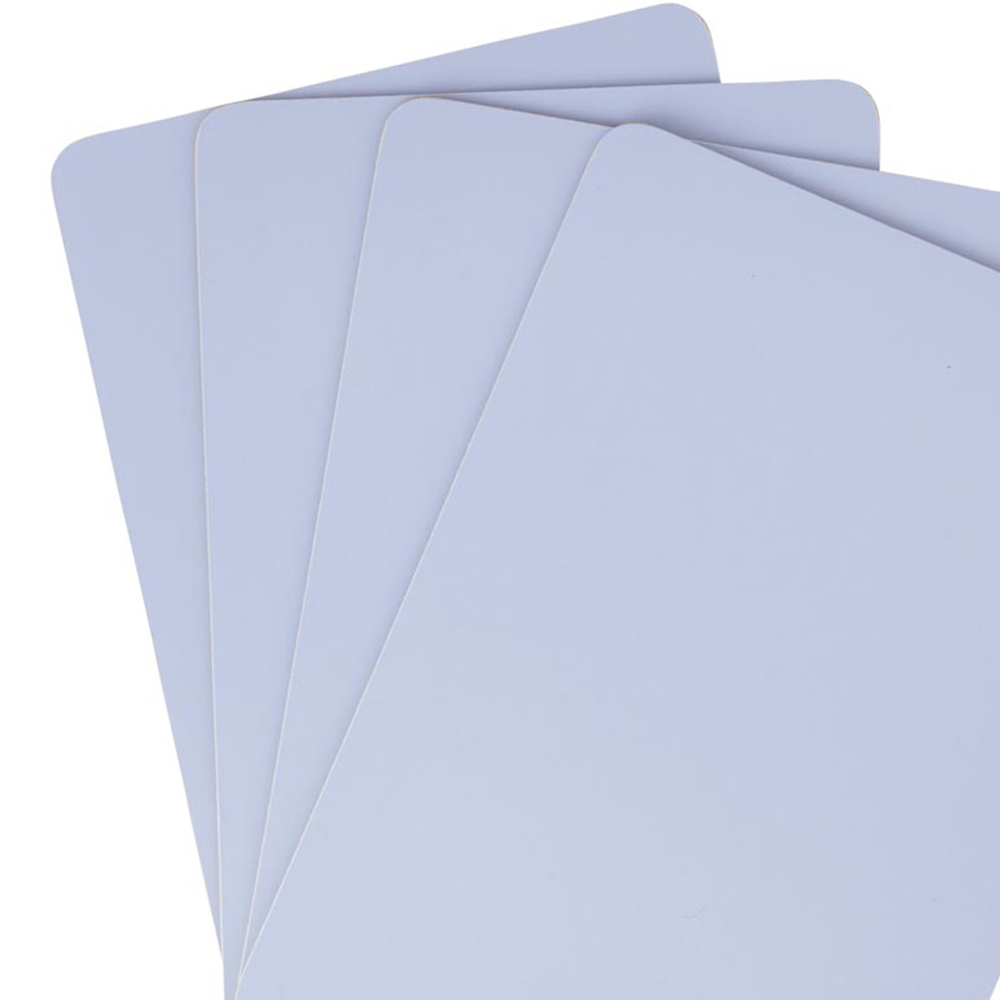 Wilko 8 Pack Blue Placemats and Coasters Wilko