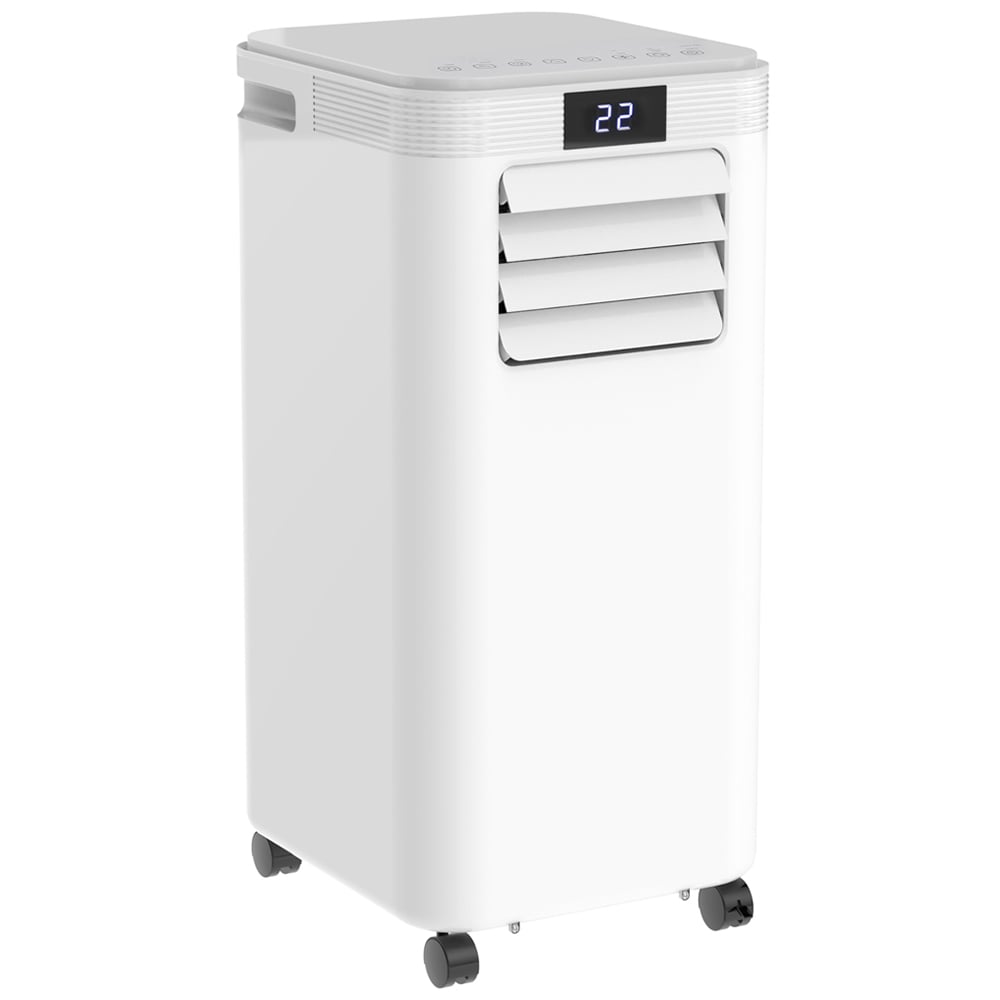 HOMCOM White 8000BTU 4 in 1 Portable Air Conditioner Image 1