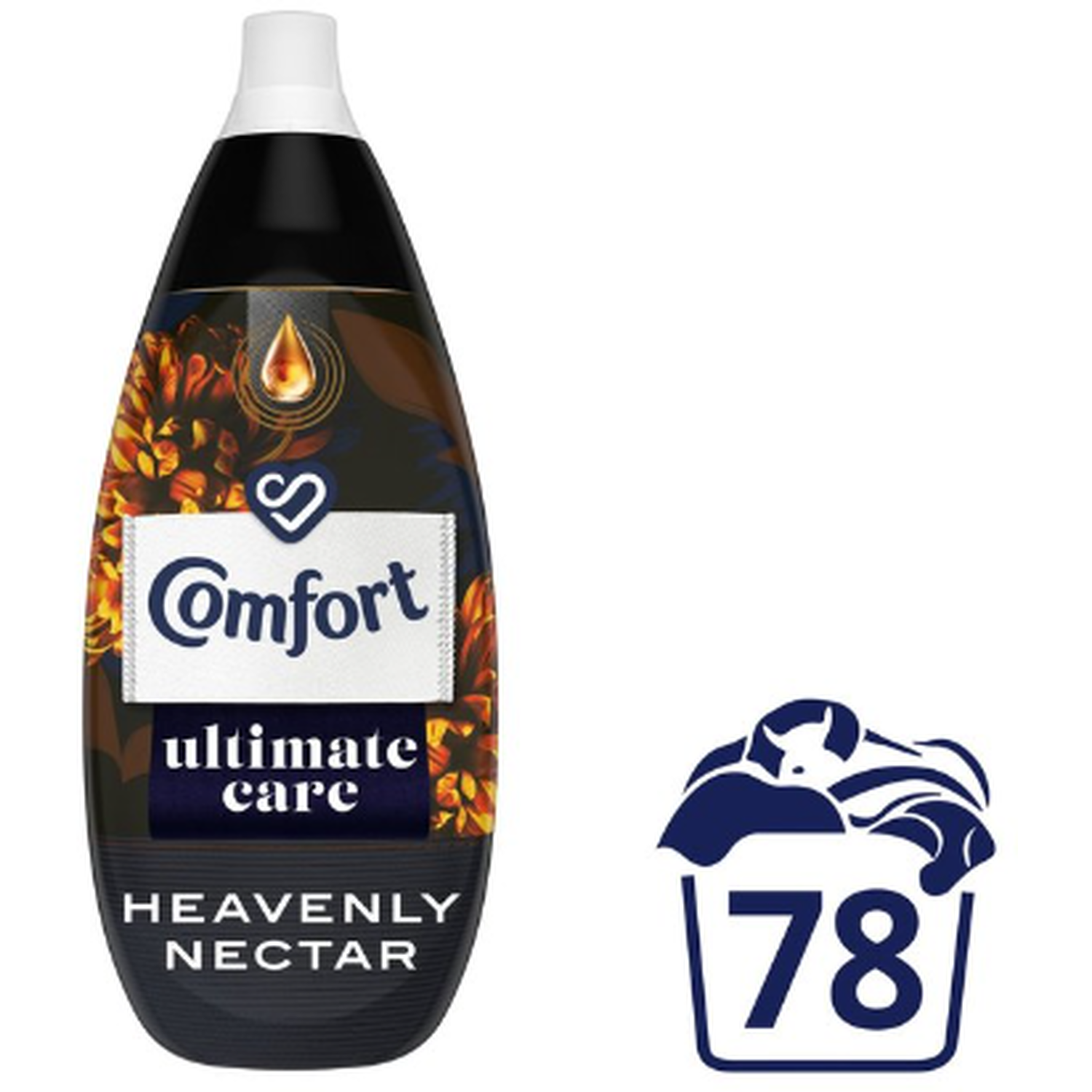 Comfort Ultimate Care Fabric Conditioner 78 Washes Heavenly Nectar Image 6
