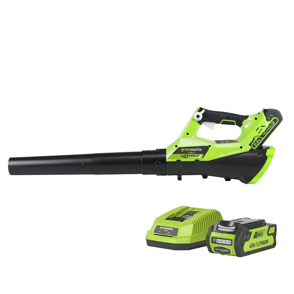 Greenworks 40V Cordless Axial Blower Kit with 2Ah Battery Image 1