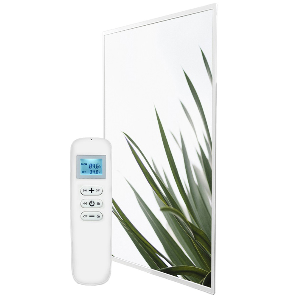 Mirrorstone Nexus 580W Minimal Leaf Wi-Fi Infrared Heating Panel 595 x 995mm Image 1