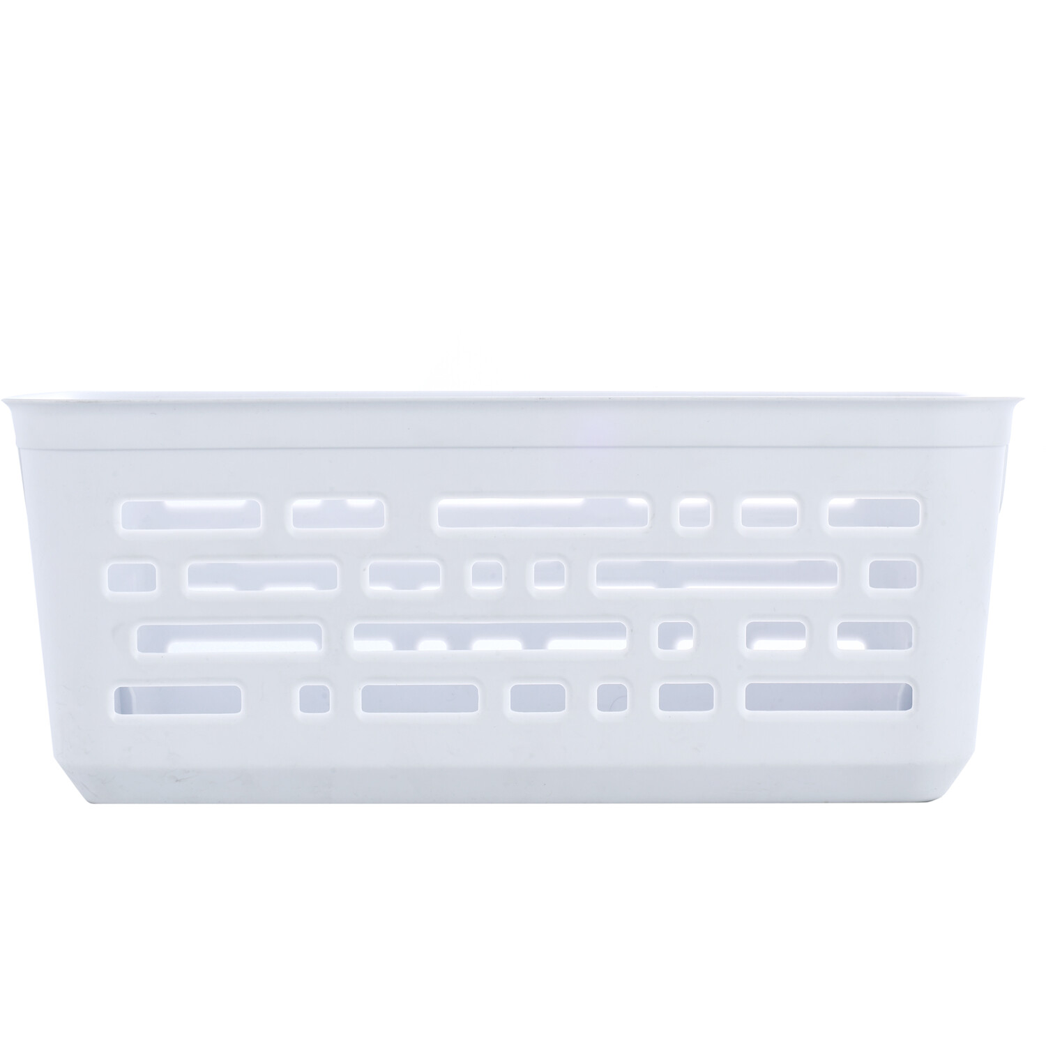 Ezy Storage Linea White Deco Basket 5L Image 3