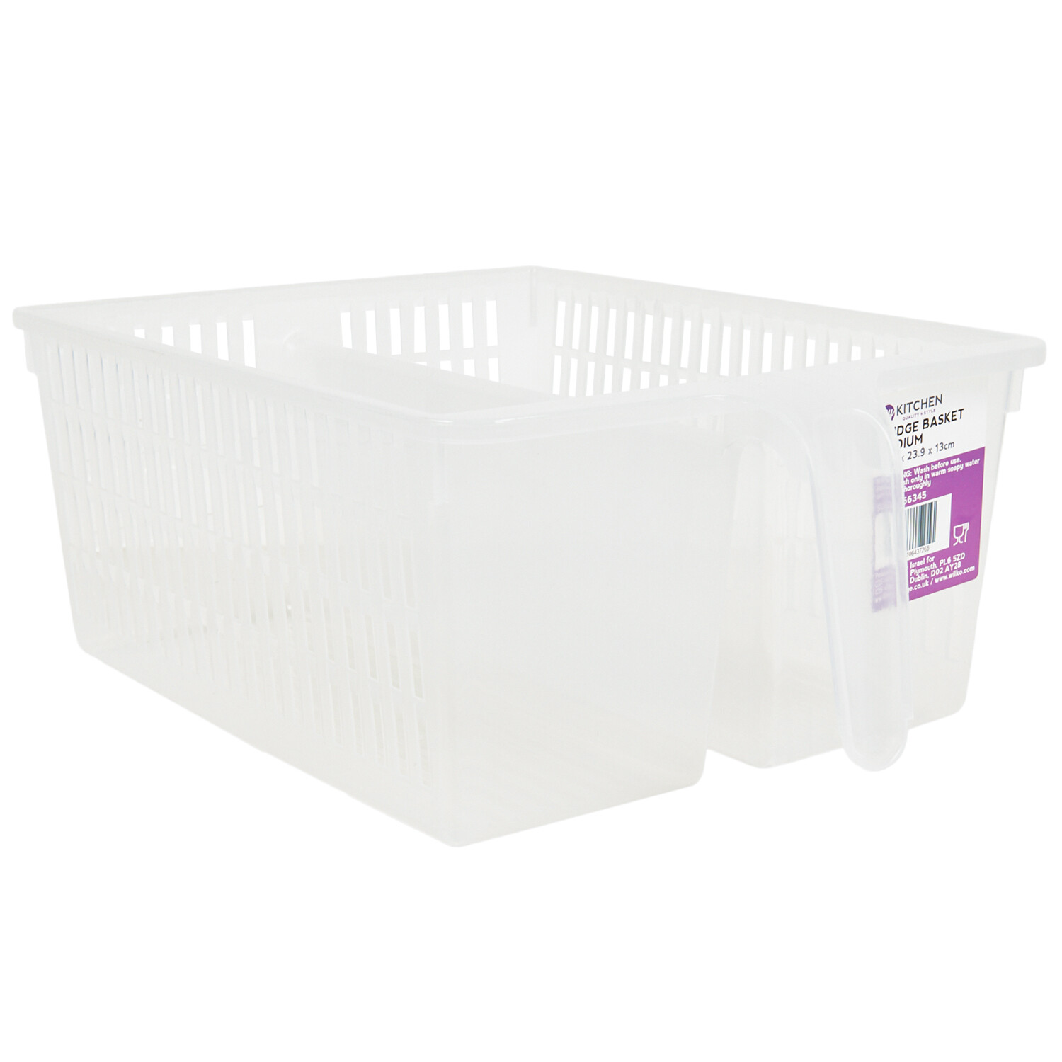 Fridge Basket - White / Medium Image 1