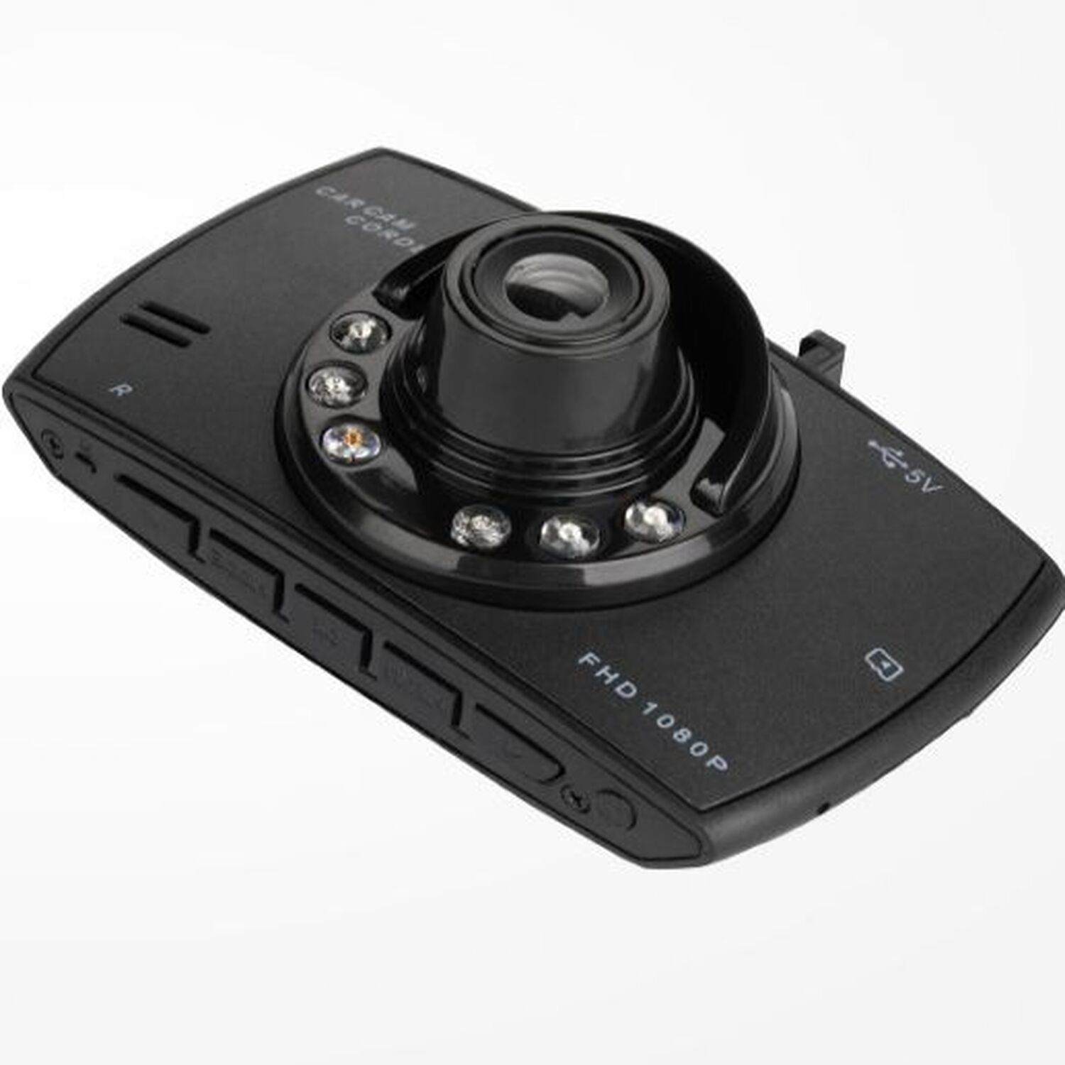 HD Car Dash Camera with SD Card - Black Image 1