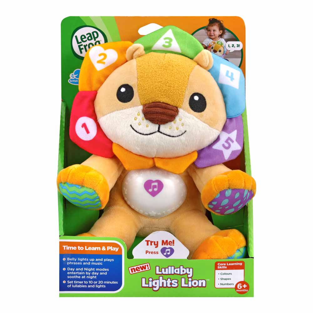 Leapfrog Lullaby Lights Lion Image 2