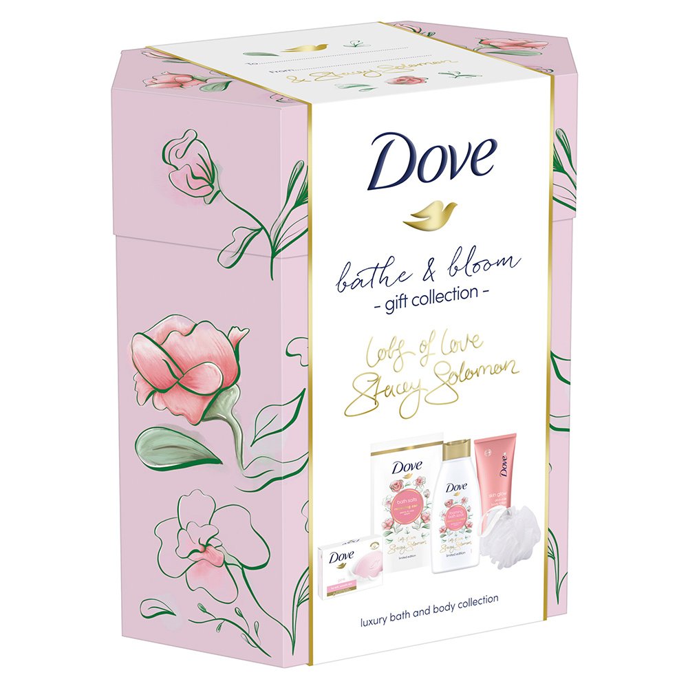 Dove Radiantly Refreshing Luxuries Bathe and Bloom Gift Set Image 1