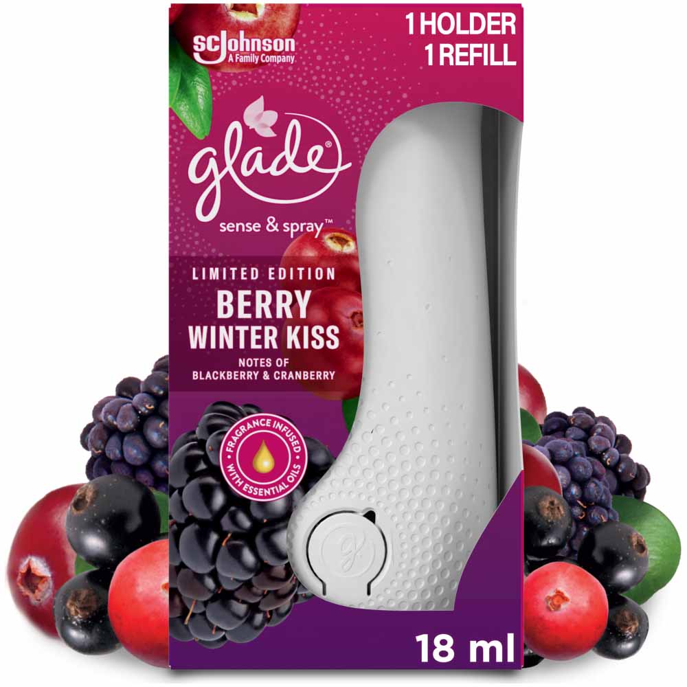 Glade Sense & Spray Holder Berry Winter Kiss Air F Image 1