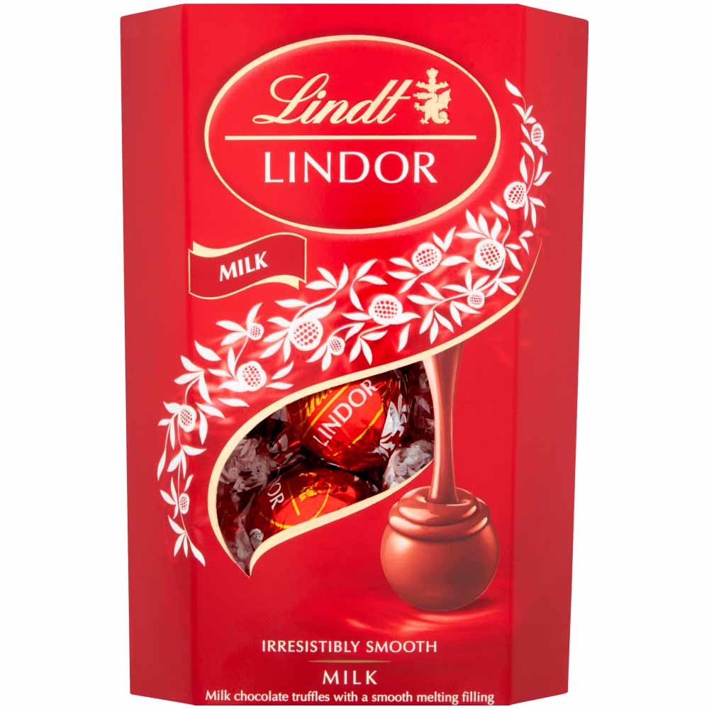 Lindt Lindor Milk Chocolate Truffles 200g Image 1