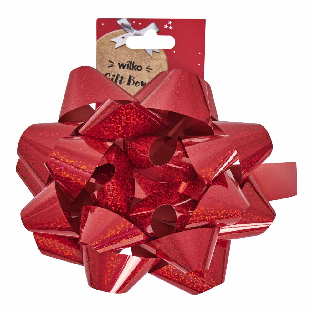Wilko Gift Bow Large Red Image 2