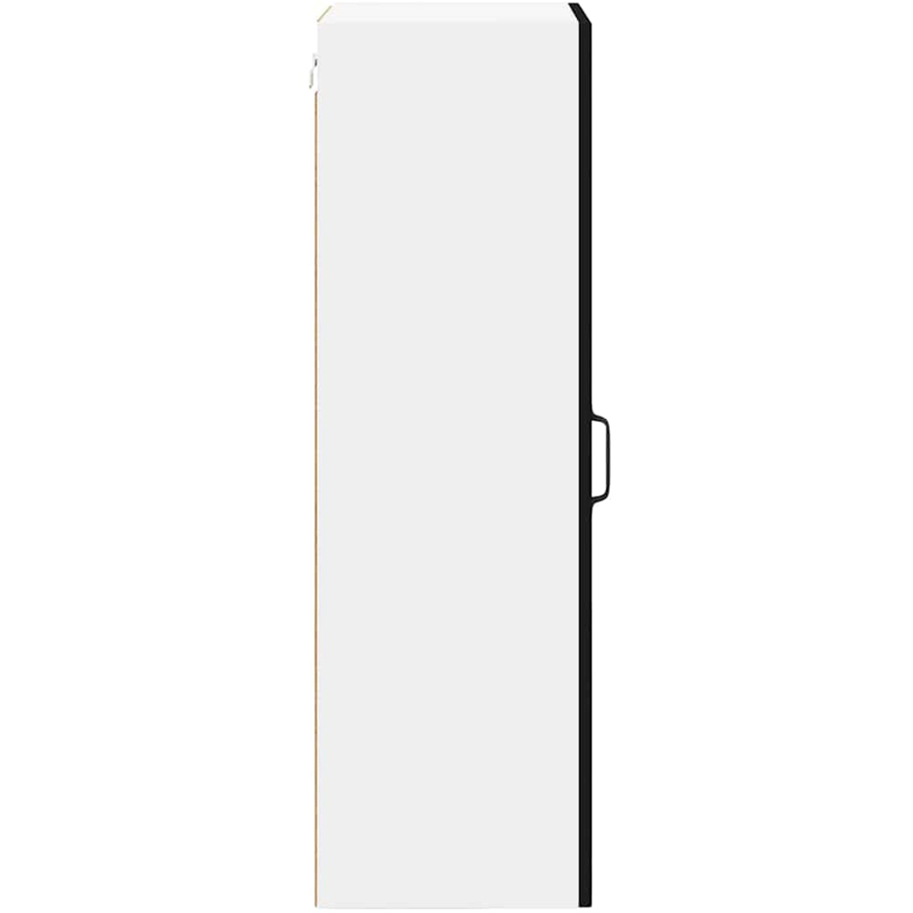 vidaXL Single Door Black Kitchen Wall Cabinet Image 6